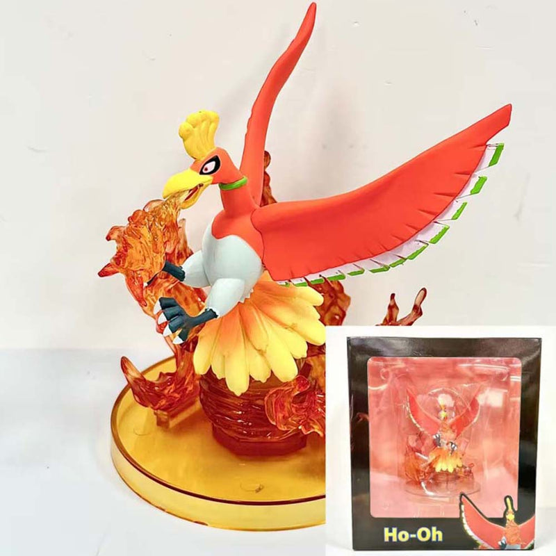 Anime Pokemon Ho-Oh Action Figure Collectible Model Toy 13cm