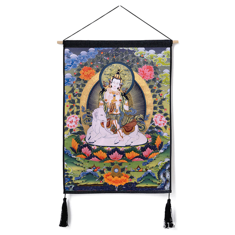 Buddhist Art Tibetan Buddhism Thangka Paintings for Meditation and Home Decoration 45x65cm