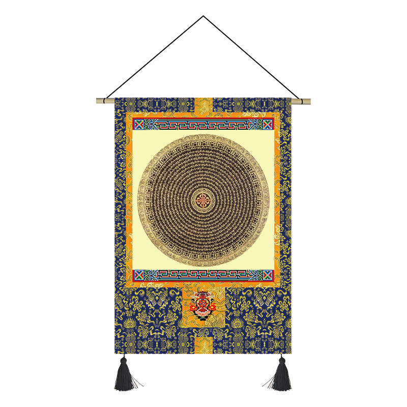 Buddhist Art Tibetan Buddhism Thangka Paintings for Meditation and Home Decoration 45*65 cm