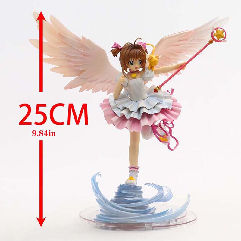 Card Captor Sakura Kinomoto Battle Action Figure Toy 28cm