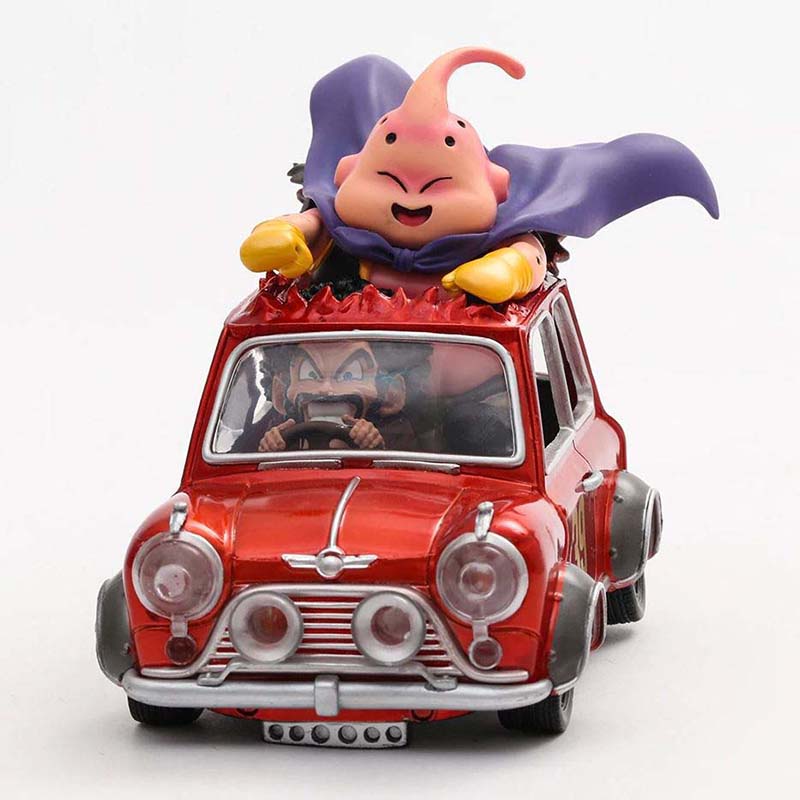 Dragon Ball Fat Buu with Hercule Driving Action Figure Toy 11.5cm
