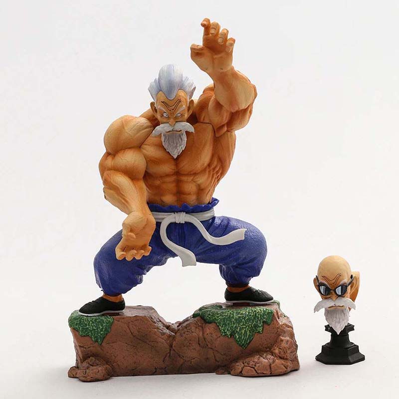 Dragon Ball Z Muscle Master Roshi Action Figure Toy 25cm