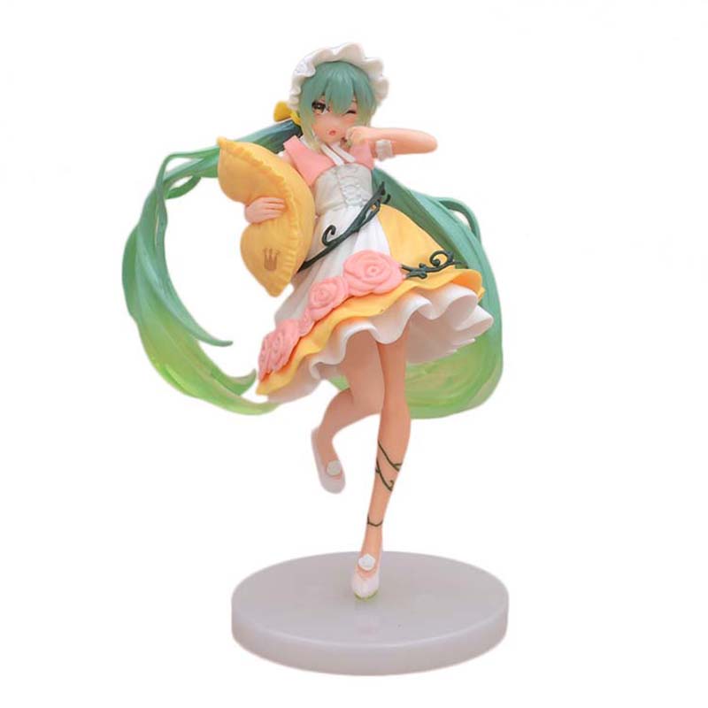 Hatsune Miku Sleeping Beauty Action Figure Collectible Model Toy 20cm
