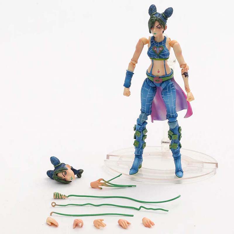 JoJo s Bizarre Adventure Jolyne Cujoh Action Figure Toy 14cm
