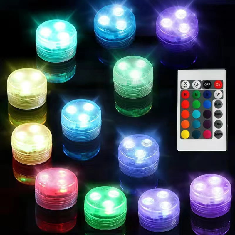 LED Remote Control Seven Color Lights