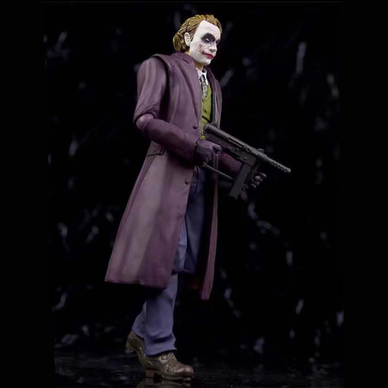 Marvel The Joker Batman Heath Ledger Version Action Figure Collectible Model