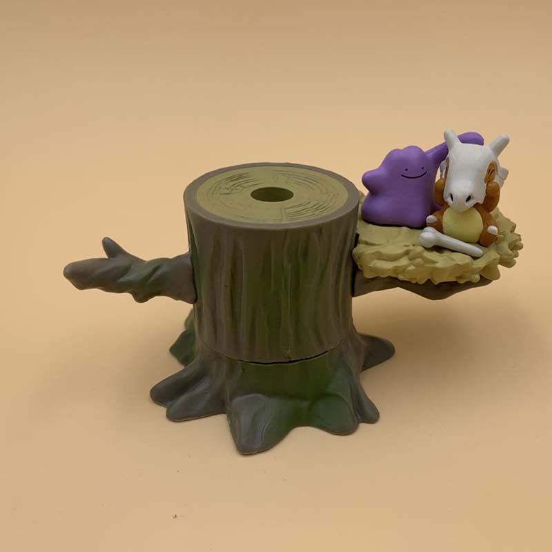 Pokemon Forest Series Mini Action Figure Model Toy 5cm 8pcs