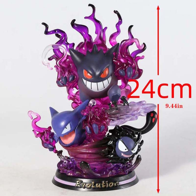 Pokemon Gengar Action Figure Collectible Model Toy with Light 26cm