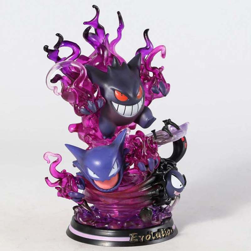 Pokemon Gengar Action Figure Collectible Model Toy with Light 26cm