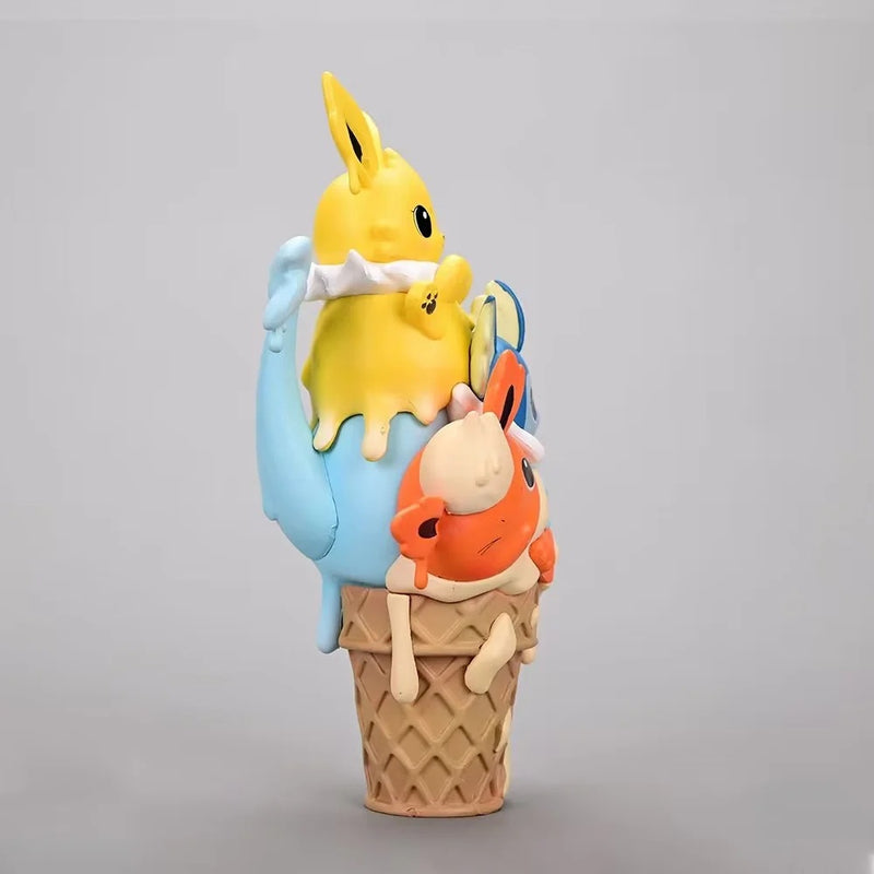 Pokemon Ice Cream Jolteon Action Figure Collectible Model Toy 17cm