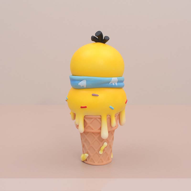 Pokemon Ice Cream Psyduck Action Figure Collectible Model Toy 14cm