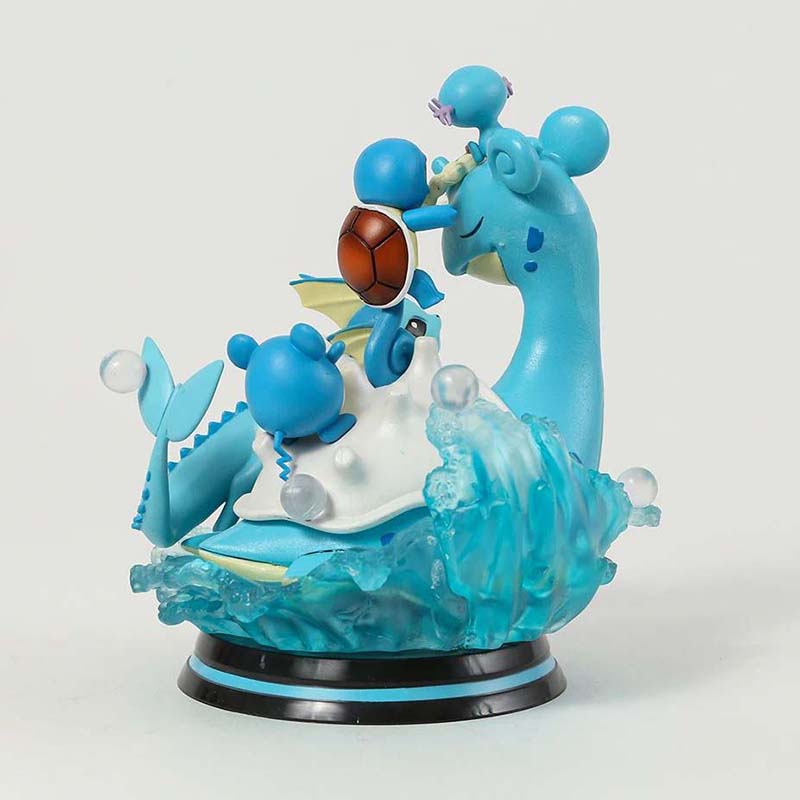 Pokemon Lapras Action Figure Collectible Model Toy with Light 16cm