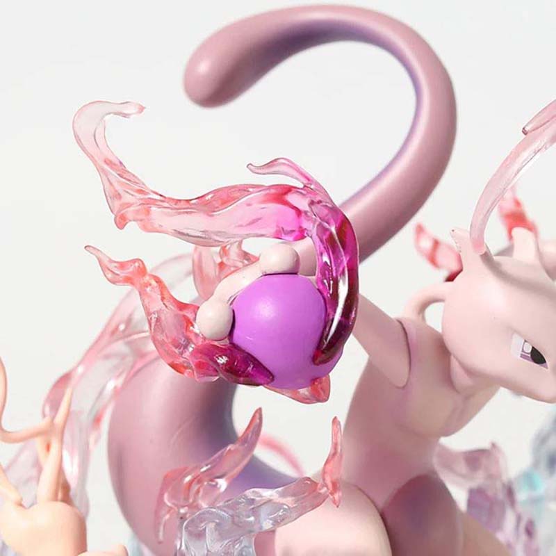 Pokemon Mewtwo Action Figure Collectible Model Toy with Light 26cm