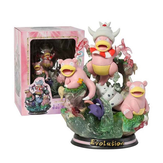 Pokemon Slowking Action Figure Collectible Model Toy with Light 21cm