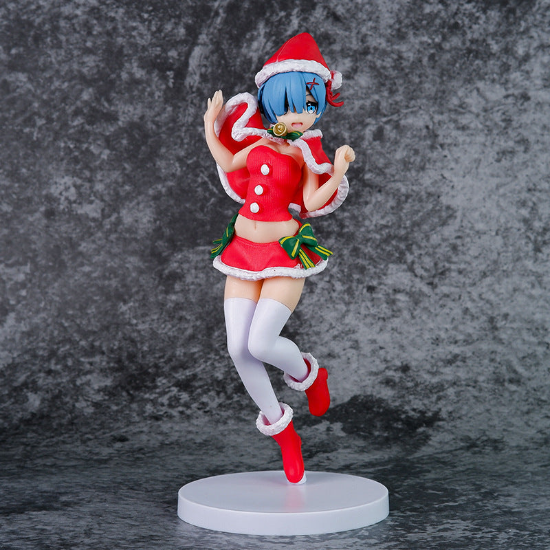 Rem Winter Christmas Ver Action Figure Model Toy 23cm