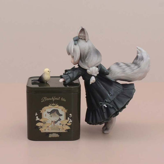 Ribose Star Tea Time Cats Action Figure Collectible Model Toy