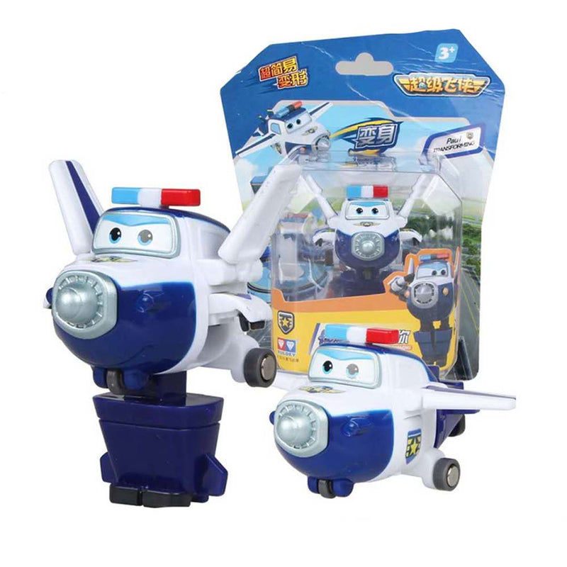 12 Style Mini Super Wings Deformation Robot Action Figure Toys - Toysoff.com