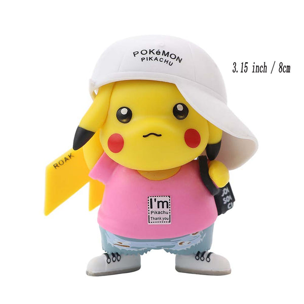 Pokemon Cute PK Obscene Pikachu Action Figure Funny Model Toy