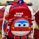 3D Cartoon New Style Super Wings Kindergarten Boys Girls Schoolbag - Toysoff.com