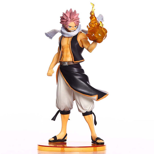 Anime Fairy Tail Etherious Natsu Dragneel Action Figure Toy 25cm