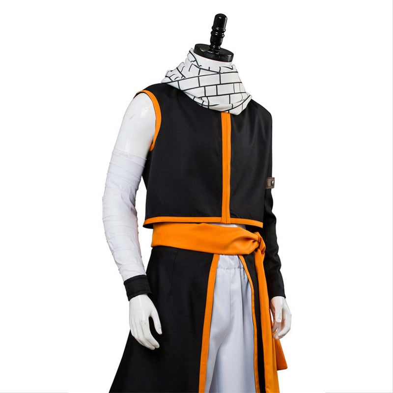 Anime Fairy Tail Etherious Natsu Dragneel Halloween Cosplay Costume Scarf