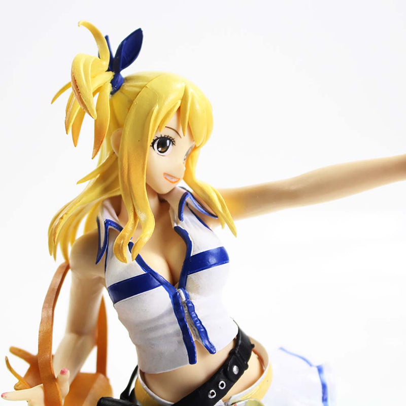 Anime Fairy Tail Larcade Dragnee Action Figure Collectible Model Toy 18cm