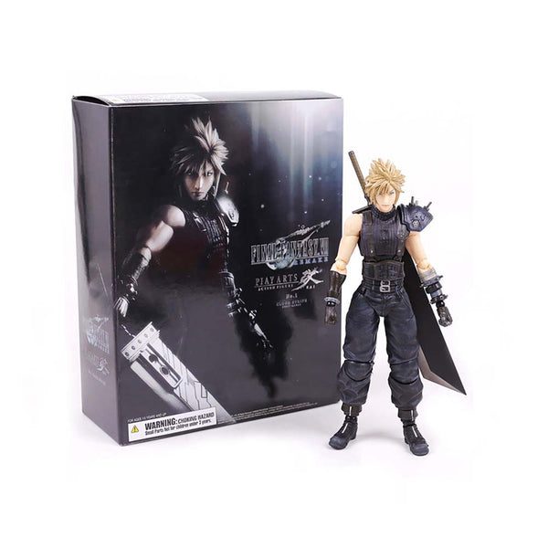 Anime Game Final Fantasy Cloud Strife Action Figure Collectible Model