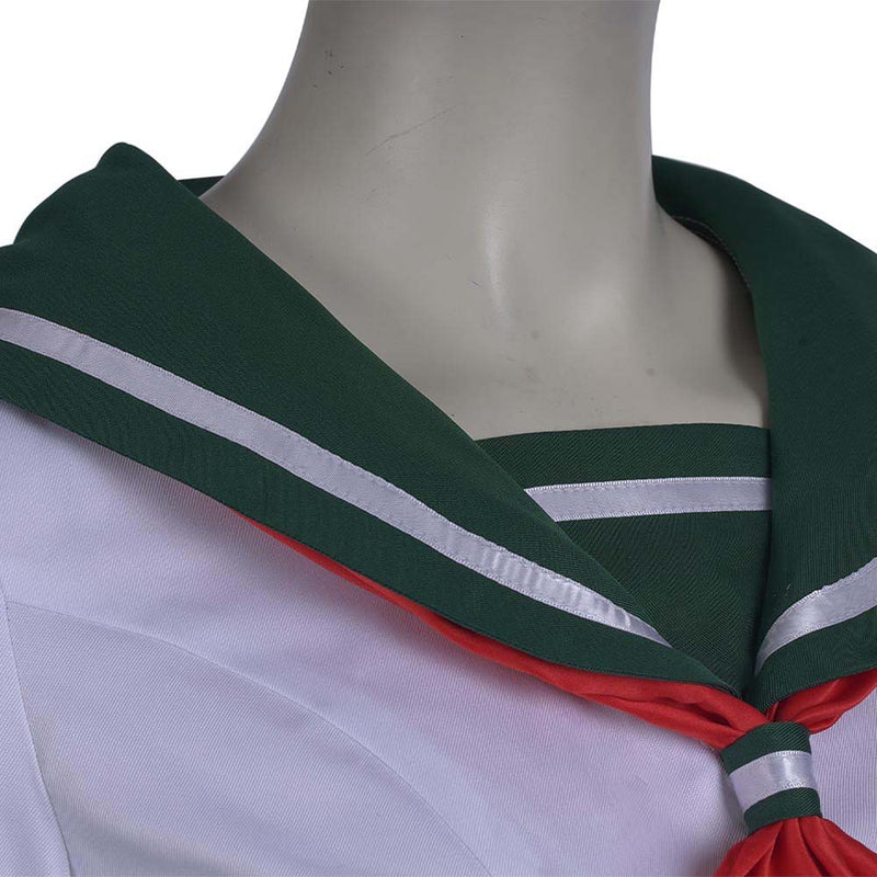 Anime Inuyasha Higurashi Kagome Cosplay Girl School Uniform Sailor Costume