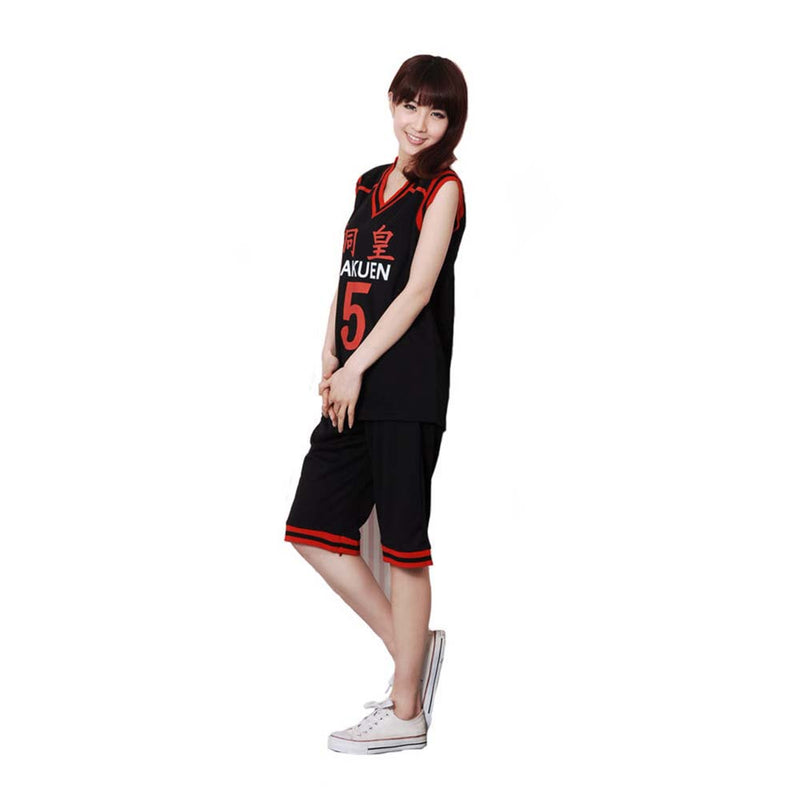 Anime Kuroko's Basketball Aomine Daiki Cosplay Team Sportswear Uniform