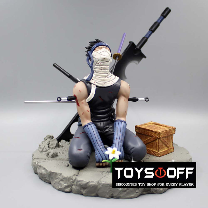 Anime Naruto Momochi Zabuza Action Figure Collectible Model Toy 19cm