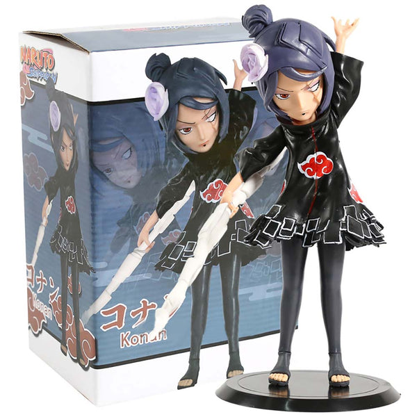 Anime Naruto Shippuden Battle Ver Tenshi Konan Action Figure Toy 22cm