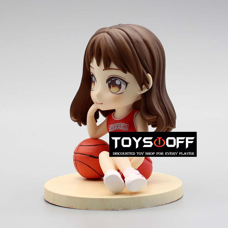 Anime SLAM DUNK Haruko Akagi Action Figure Model Toy 8cm