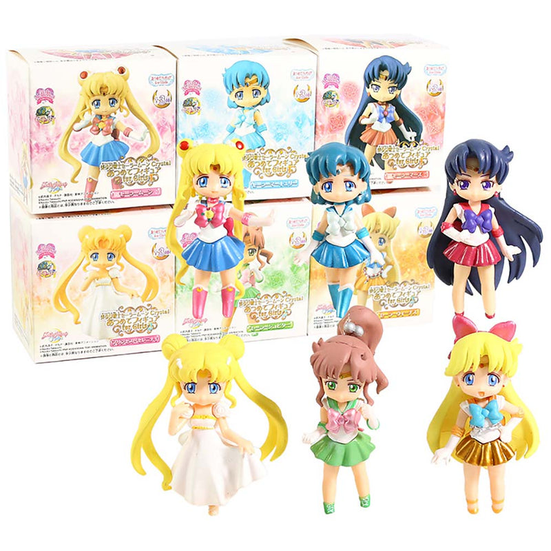 Anime Sailor Moon Action Figure Girl Model Toy 7cm