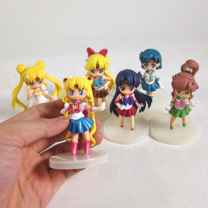 Anime Sailor Moon Action Figure Girl Model Toy 7cm