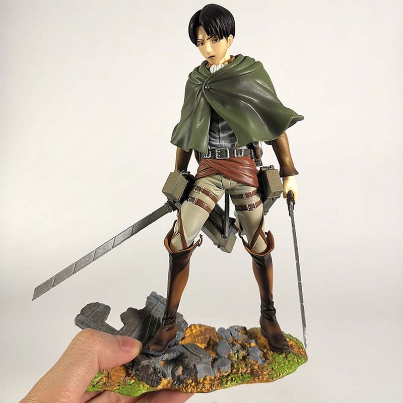 Attack on Titan Levi Ackerman Action Figure Collectible Model Toy 20cm