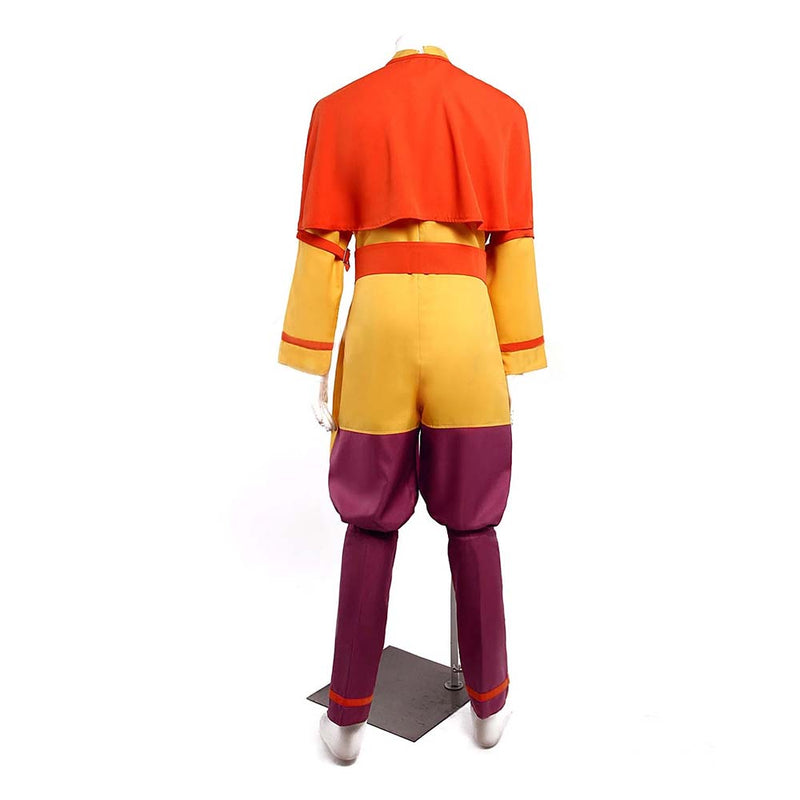 Avatar The Last Airbender Avatar Aang Cosplay Costume Jumpsuit Outfits