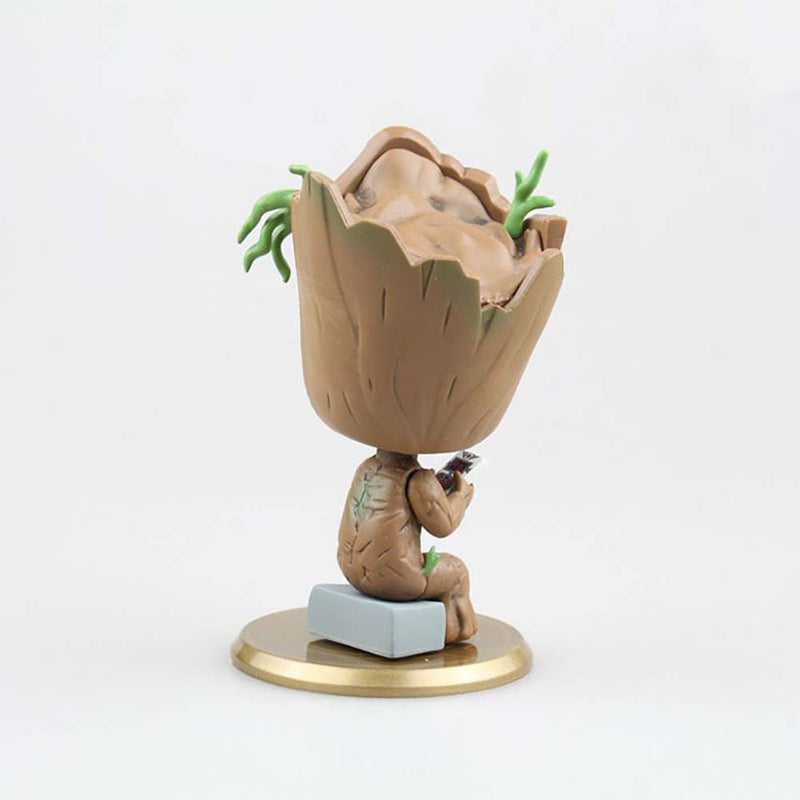 Avengers Infinity War Groot Sitting Ver Action Figure Model Toy 8cm