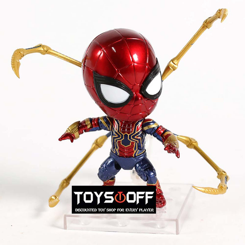 Avengers Infinity War Iron Spiderman Peter Parker 1037 Action Figure 10cm