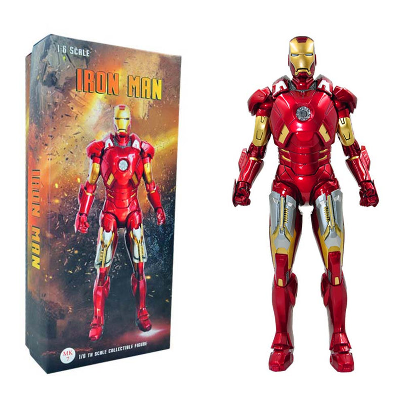 Avengers Iron Man MK7 Action Figure Collectible Model Toy 30cm