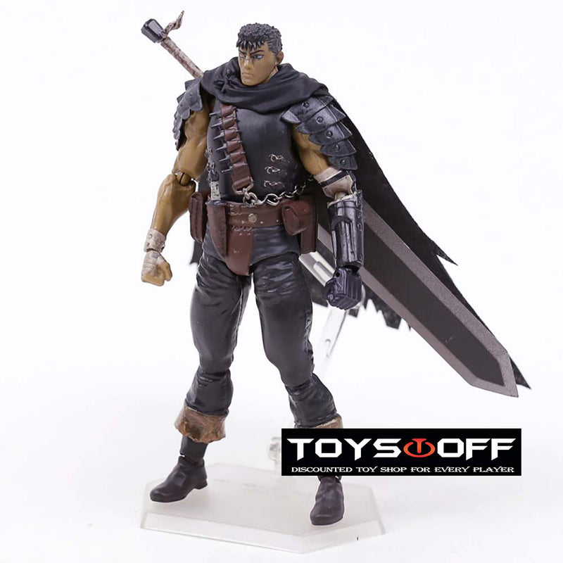 Berserk Figma 359 Black Swordsman Ver Guts Action Figure Toy 17cm
