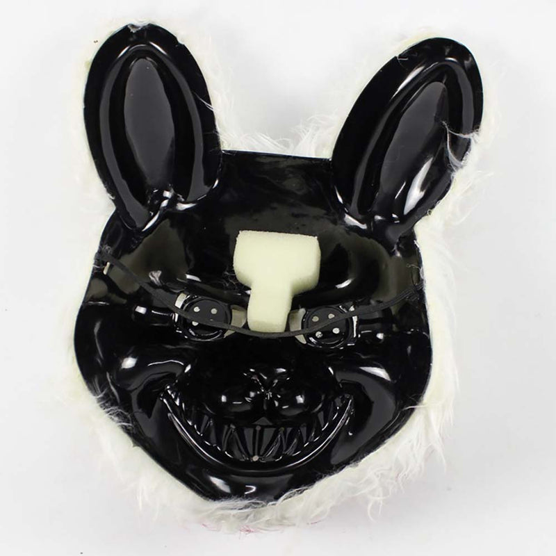 Bloody Plush Rabbit Mask Halloween Party Animal Head Prop