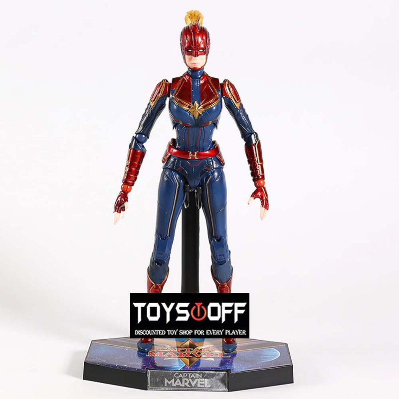 Captain Marvel Action Figure Collectible Model Toy 30cm