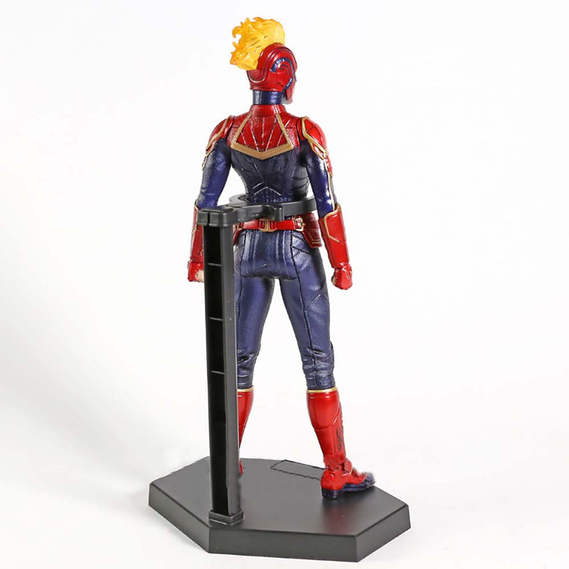 Captain Marvel Carol Danvers Action Figure Collection Model Toy 30cm