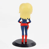 Captain Marvel Carol Danvers Black Widow Q Edition Action Figure 15CM - Toysoff.com