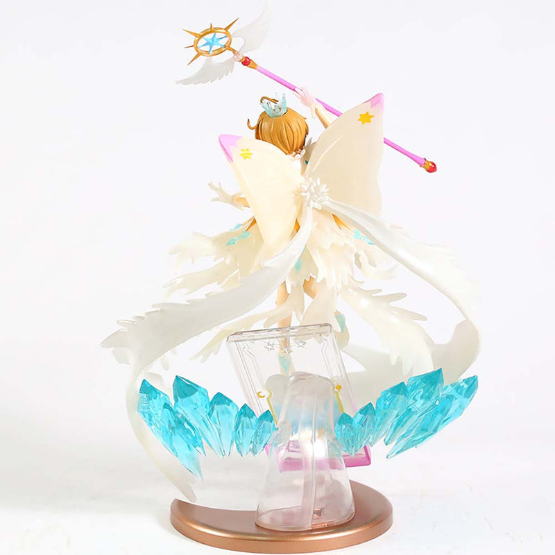 Card Captor Sakura Kinomoto Hello World Ver Action Figure Toy 35cm
