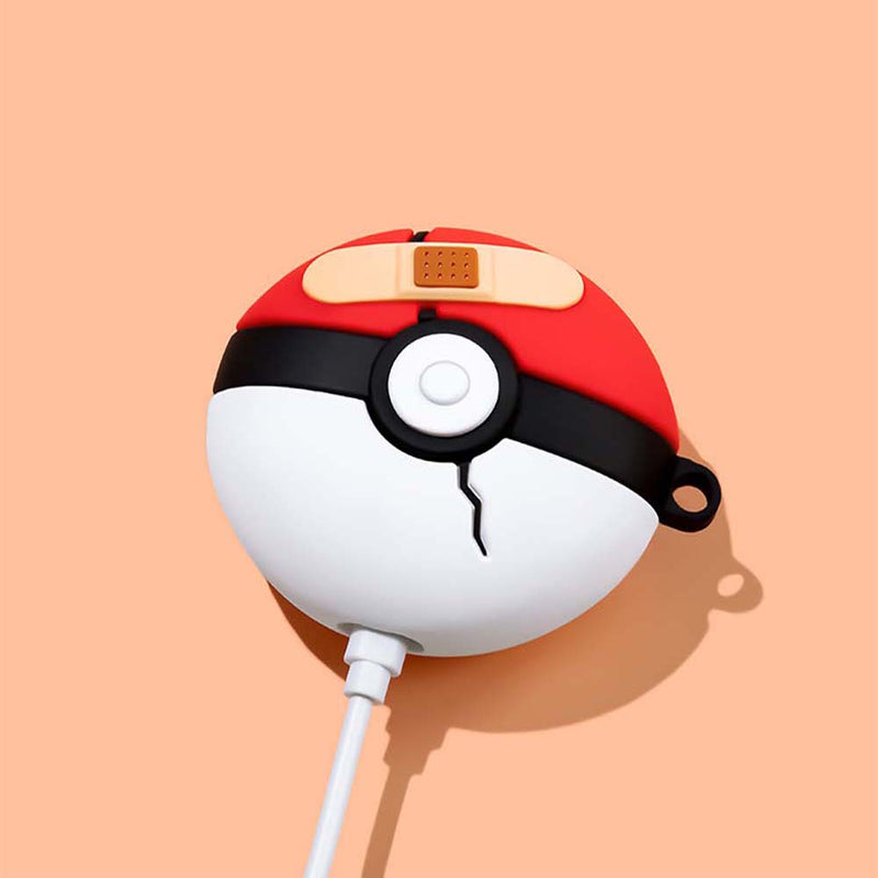Cartoon Creative Pokemon Poke Ball Apple Airpods Case