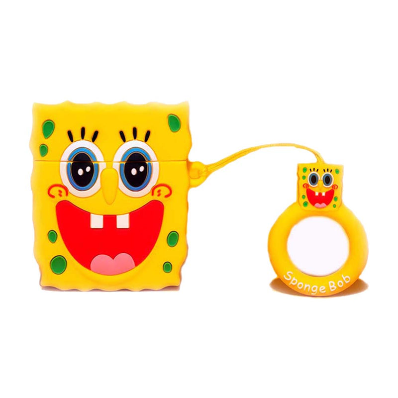 Cartoon Creative SpongeBob SquarePants Happy Sponge Baby Apple Airpod Case