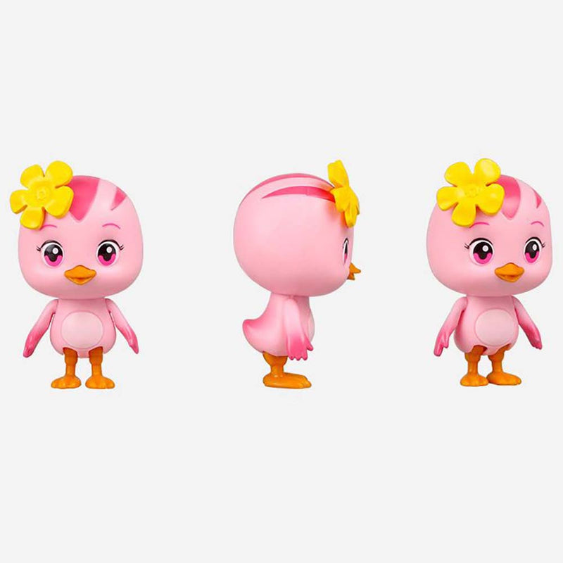 Cartoon Katuri Mini Action Figure Pet Chicken Team Movable Music Toys