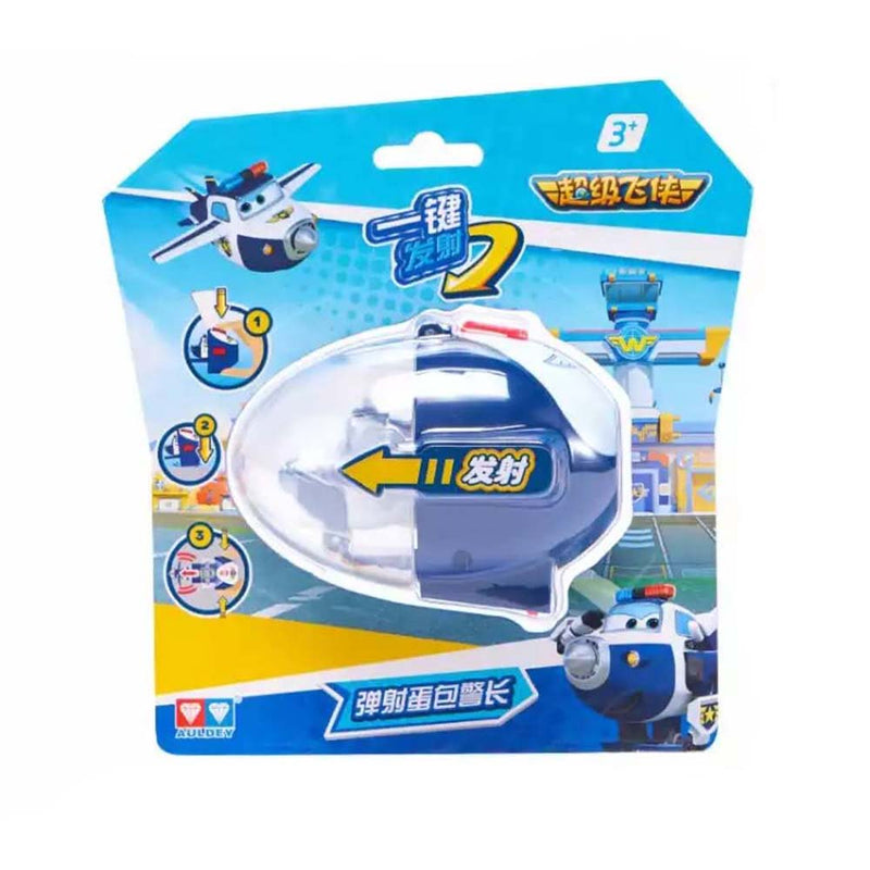 Cartoon Mini Super Wings Action Figure Shooting Toy Children Gift