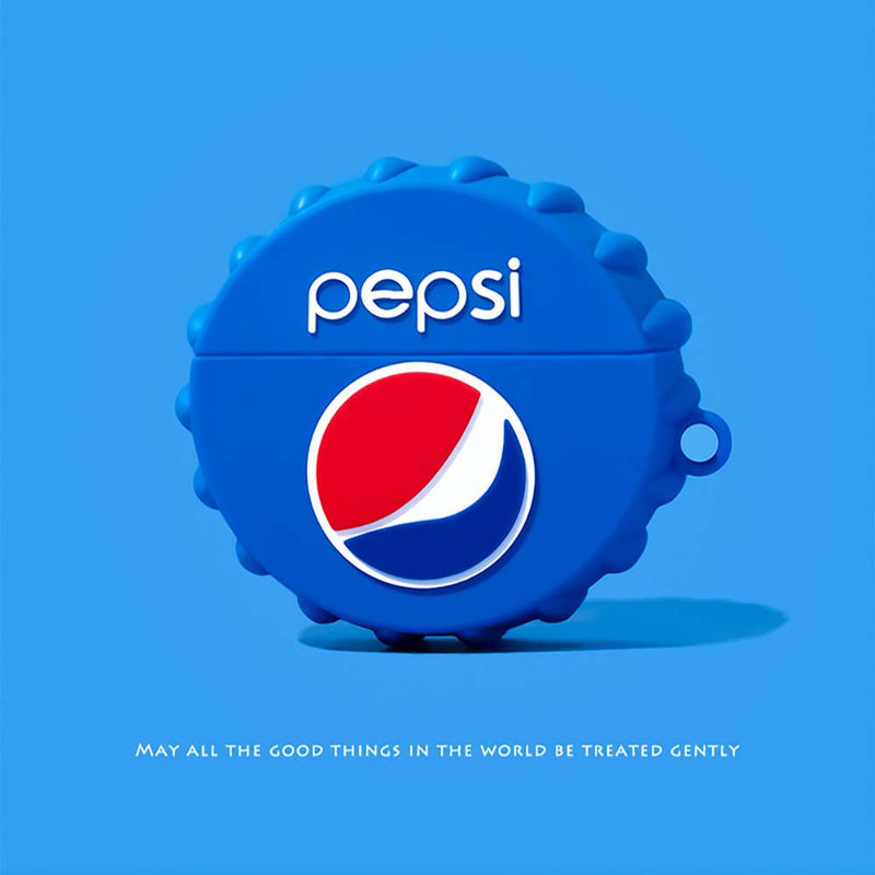 Cartoon Pepsi Soda Cover Apple Airpods Case Fun Gift
